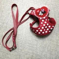 ペットパラダイス　ミニーマウス 犬用ハーネス リードセット SSサイズ　小型犬のサムネイル