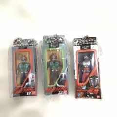 仮面ライダーソフビパッケージ ミニチュアチャーム 3個セット