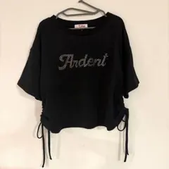 ピンクラテ　半袖　tシャツ　短丈　160