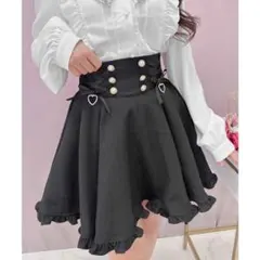 ロジータ サイドレースアップフレアスカート