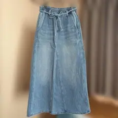 H&M デニムロングスカート