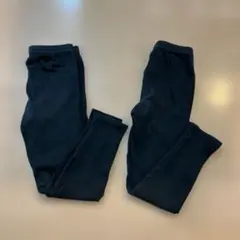 GU レギンス　110〜120 2枚セット　黒