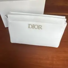 DIOR ノベルティ　ホワイト ポーチのサムネイル