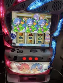 6号機 リゼロ 双子パネル 実機 家庭用フルセット ！ 大都技研 Re:ゼロから始める異世界生活［リゼロ］ 双子パネル