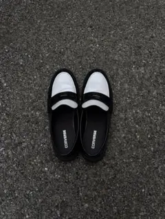 CONVERSE コンバース ローファー バイカラー ブラック ホワイトのサムネイル
