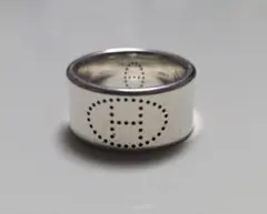 エルメス エクリプス リュバン リング シルバー 11号 51 - メルカリ