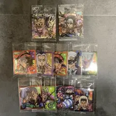 ジョジョ　ウエハース　シール　まとめ売り　11点