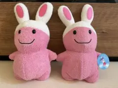 福井テレビキャラクター　イヤイヤちゃん　ぬいぐるみ 2体セットのサムネイル