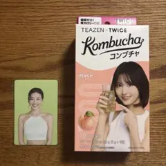 TEAZEN x TWICE Kombucha ピーチ ※外箱＆トレカセット※