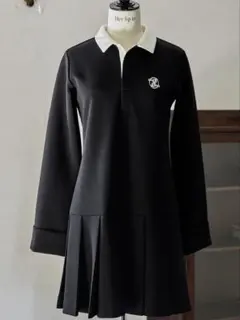 Herlipto Polo Pleated Mini Dress ドレス ハリプ