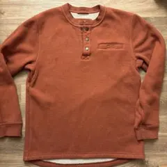 90s~ LLBeanのワッフルヘンリーネック