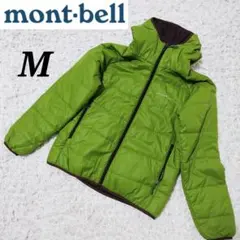 mont-bell モンベル サーマランドパーカー リバーシブル М 茶 緑