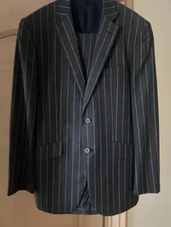 【美品】 ポールスミス　スーツセット　黒ストライプ　XL Paul Smith ポールスミス PAUL SMITH COLLECTION セットアップ