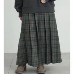 ◎新作◎【Samansa Mos2】柄アソート プリーツ スカート