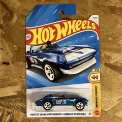 ホットウィール　コルベット グランドスポーツ ロードスター キャンディブルー