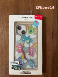 【新品】skinnydipスキニーディップxケアベアiPhone14対応ケース