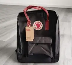 カンケンリュックサック バッグ フェールラーベン ブラック/レッド16L
