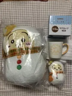 ちいかわ　エニマイくじ　B E G賞 ぬいぐるみ　マスコット　マグカップ　うさぎ