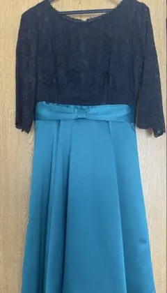 Feroux ワンピースドレス　結婚式　お呼ばれ　レース