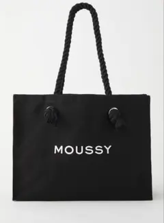 ☆MOUSSYキャンバストートバッグ☆ショッパー型トートバック☆新品