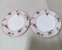 WEDGWOOD ワイルドストロベリー ブルーム プレート 2枚セット - メルカリ