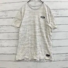 NIKE 半袖Tシャツ L アイボリー 総柄 綿100% サッカー メンズのサムネイル