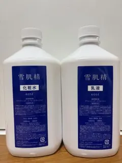 雪肌精　業務用1000ml 化粧水and乳液　各1セット　現在在庫ラスト 雪肌精 業務用1000ml 化粧水and乳液 各1セット - メルカリ