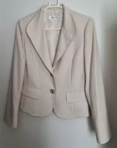 OFUON　ベージュ テーラードジャケット　Size40