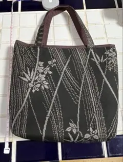 大島紬 トートバッグ