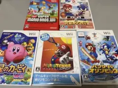 Wii マリオカート スーパーマリオブラザーズ スマブラX マリオ