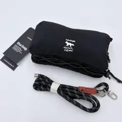 良品】 コムデギャルソン SA8100FT ファットトータス ポーチ 財布 黒