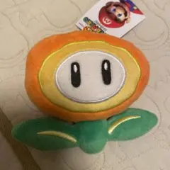 スーパーマリオ コインケース フラワー キーホルダー ぬいぐるみ