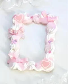 ホイップデコ　B8硬質トレカケース　白　ピンク　ミックス