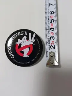 昭和レトロ】ゴーストバスターズ＆フットルース 缶バッジ2点セット