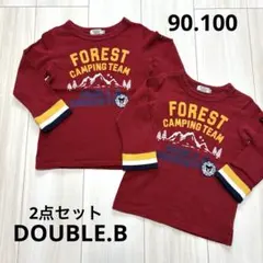 DOUBLE.B 長袖カットソー 兄弟おそろい