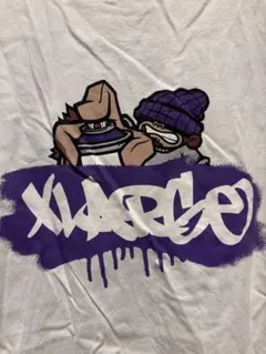XLARGE ホワイト Tシャツ グラフィック