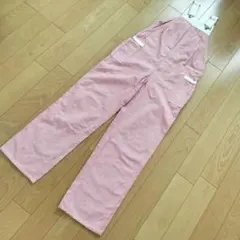 ✨Betty Smith✨ストライプコットン サロペットオーバーオール ピンク系のサムネイル