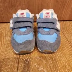 new balance 574 スニーカー 15cm ブルー