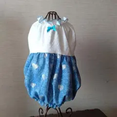 No.2325 犬服 ハンドメイド ワンピース バルーン