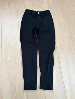 GU ストレッチ　黒 スリムフィット 長ズボン