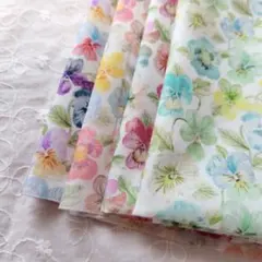 リバティ生地　ハギレ　シンクオブミー