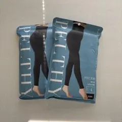 PELTHY 着圧レギンス Lサイズ ブラック