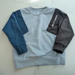 HELLY HANSEN トレーナー 120cm 切り替え　バイカラー
