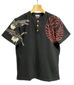 クローズ 鳳凰 和柄　ヘンリーネック Tシャツ　希少　レア