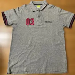 adidas NEO LABEL ポロシャツ グレー ナイキ　ユニクロ　PUMAのサムネイル