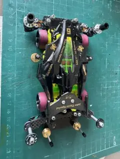 ミニ四駆 MSフレキ 橋渡し タミヤカーボンステー POMトルク増し①