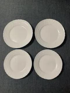 リチャードジノリ　ベッキオホワイト　プレート　17×2 20×2 ４枚セット