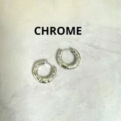 CHROME／silver water dropフープピアスのサムネイル