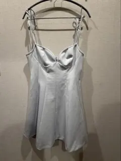 ZARA ライトブルー キャミワンピース サイズM