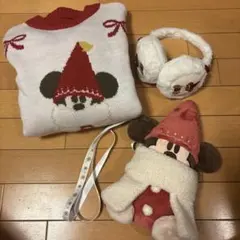 ディズニー　リルリンリン　セーター＆イヤーマフ＆ショルダーバッグ　2025